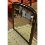 Mahogany overmantel mirror