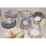 Mixed china including Royal Doulton and Cauldon