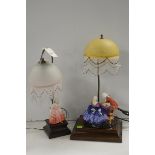 Royal Doulton table lamps