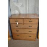 Victorian mahogany chest of drawers