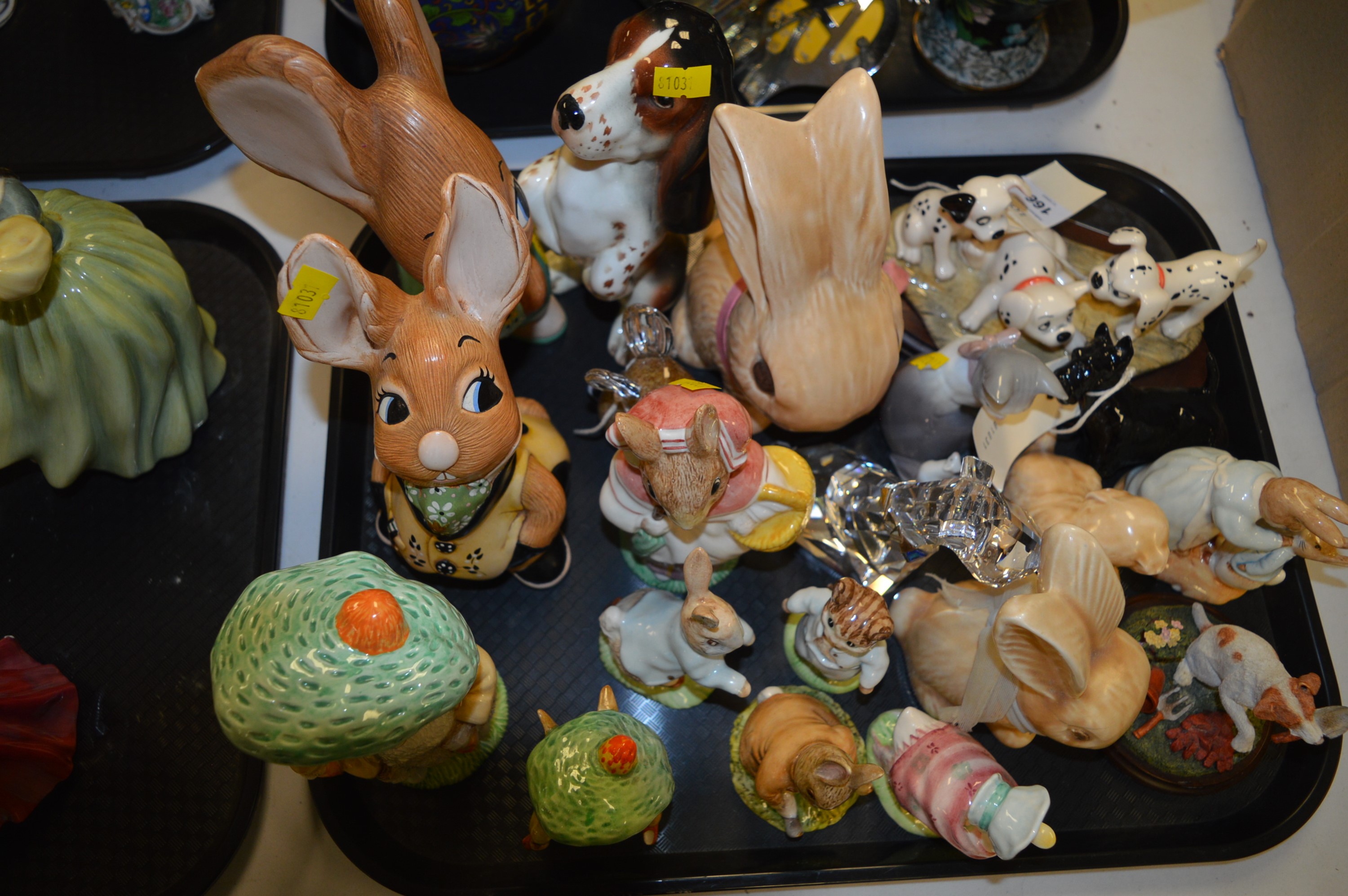 Royal Doulton, Royal Albert, Beswick, Sylvac and Pendelfin mixed animal figurines