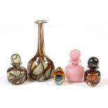 5 Pieces Mdina glass