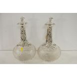 Mounted decanters