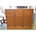 A large pine dresser