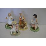 Royal DOulton Age of Innocence figurines