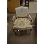 Louis XVI style armchair