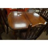 Turner, Woodward & Co Ltd sideboard, dining table and chairs