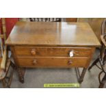 1930s oak side table