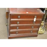 20th Century mahogany chest of drawers