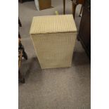 Lloyd Loom linen basket