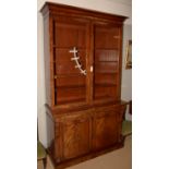 Victorian mahogany bookcase