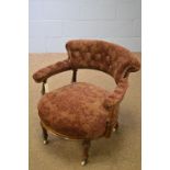 Victorian tub chair