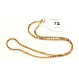 9ct gold necklace