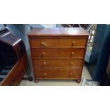 20th Century pine chest