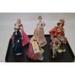 Royal Doulton, Coalport and other figurines