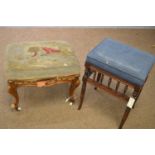 Two Victorian stools