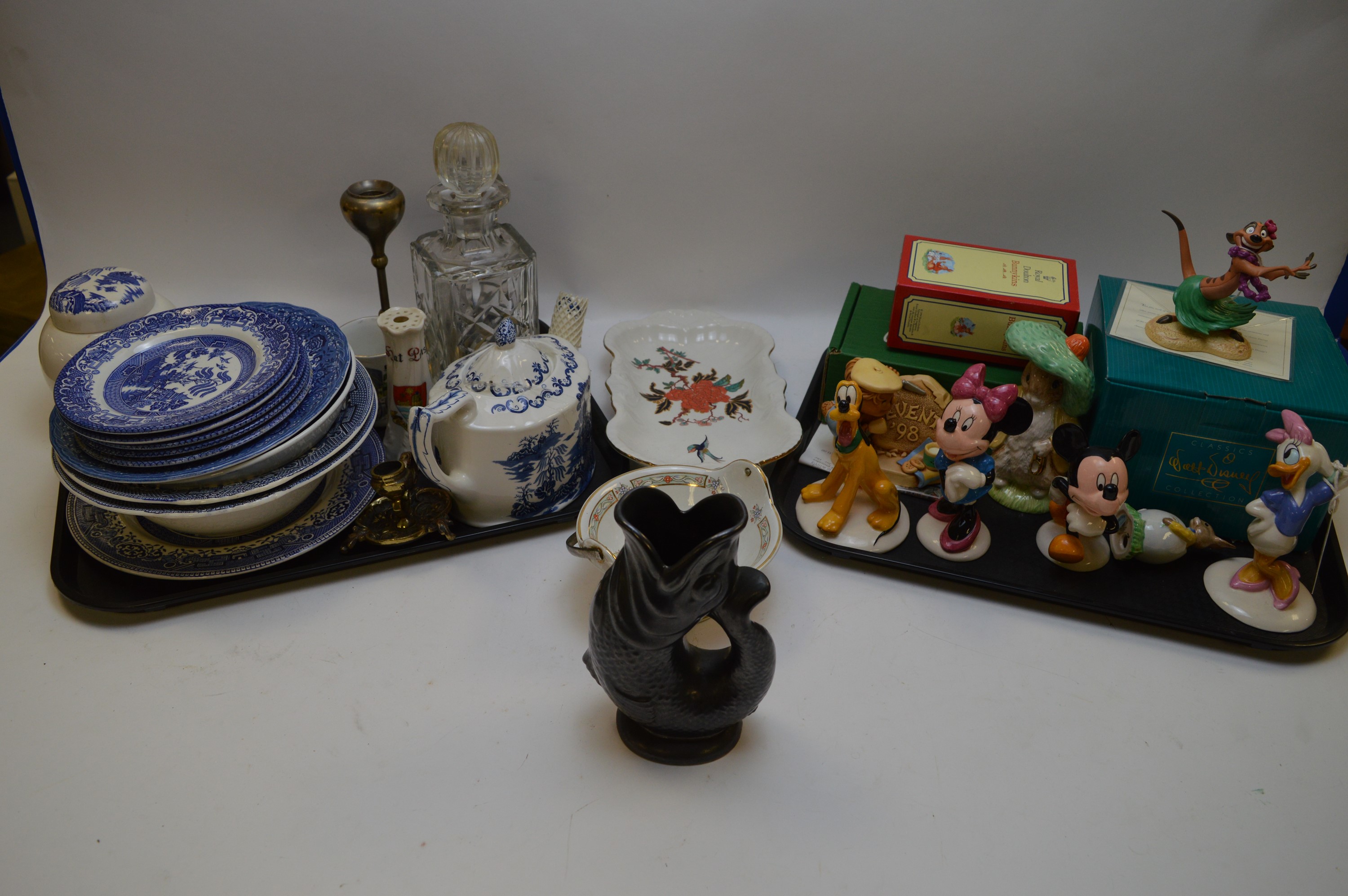 Mixed figurines and china, including Royal Doulton