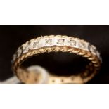 Diamond eternity ring