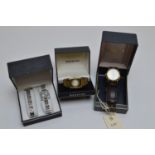 THree watches by Seiko, Accurist, and Sekonda