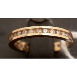 Diamond eternity ring