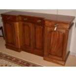 Victorian breakfront sideboard