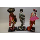 Geisha figures