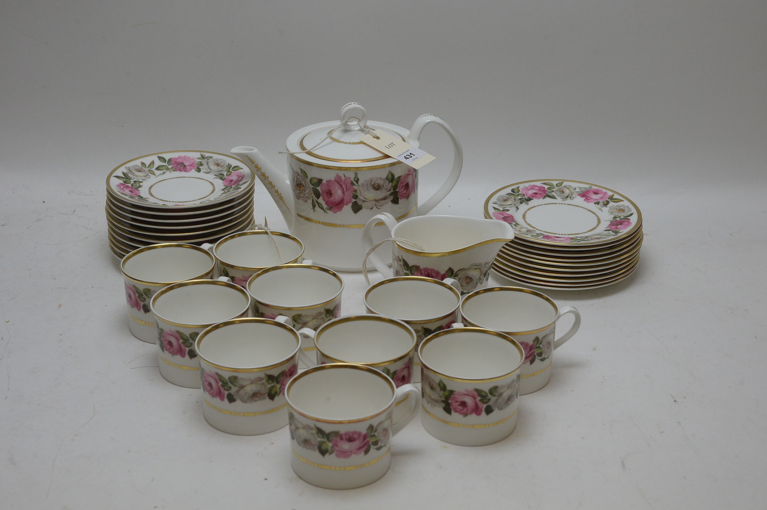 Royal Worcester Royal Garden tea set