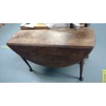 A 19th Century mahogany drop leaf table