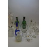 Mixed glassware