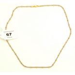 18ct gold necklace