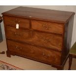 George III mahogany chest of drawers