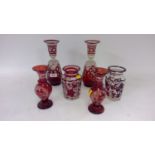 Cranberry glass