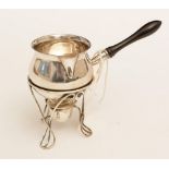 Silver brandy warmer