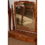 Early 20th Century mahogany toilet mirror