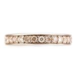 Diamond eternity ring