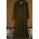 Lady's tweed overcoat