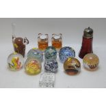 Glassware and paperweights