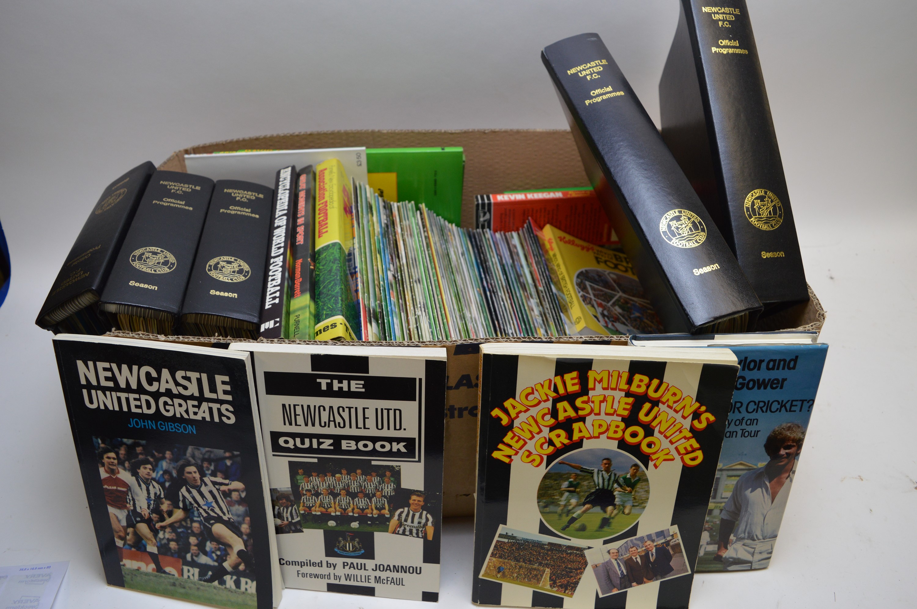 Assorted sporting programmes, magazines; etc.