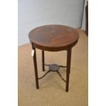 Edwardian mahogany occasional table