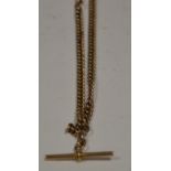 9ct yellow gold watch chain