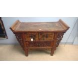 Late 19th/early 20th C Chinese altar table.