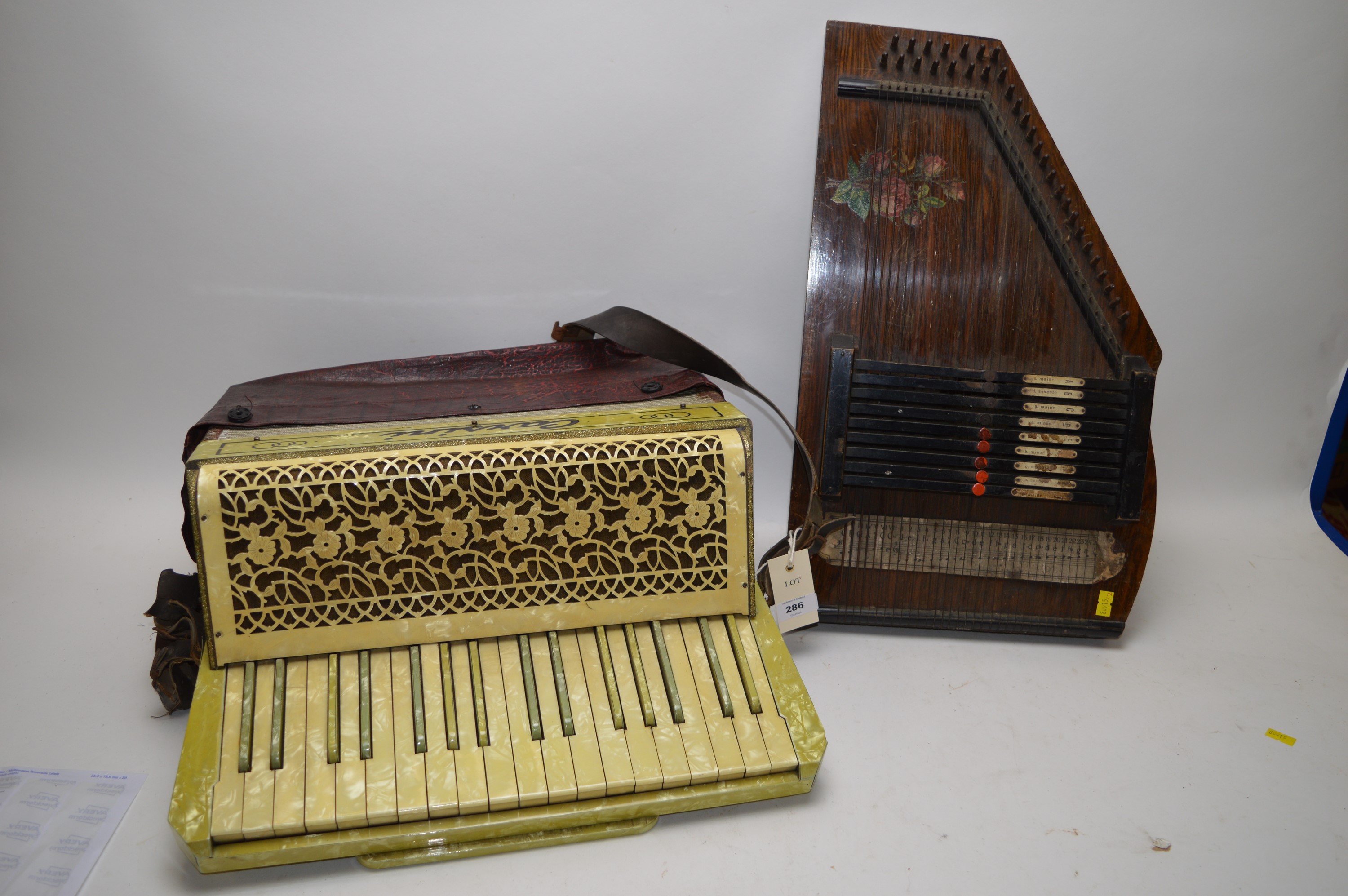 Accordion and an autoharp