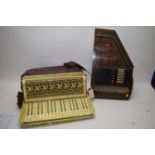 Accordion and an autoharp