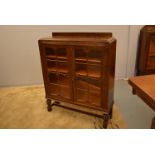 1930's oak bookcase.