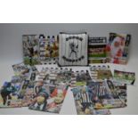 A large assortment of Newcastle United football memorabillia.