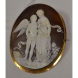A 19th Century carved shell cameo