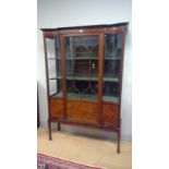 Edwardian display cabinet.