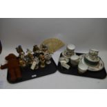 Large selection of miscellaneous ceramic figures and part service.