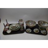 Miscellaneous Chinese and Japanese ceramics.