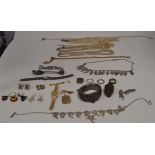 Costume and other jewellery